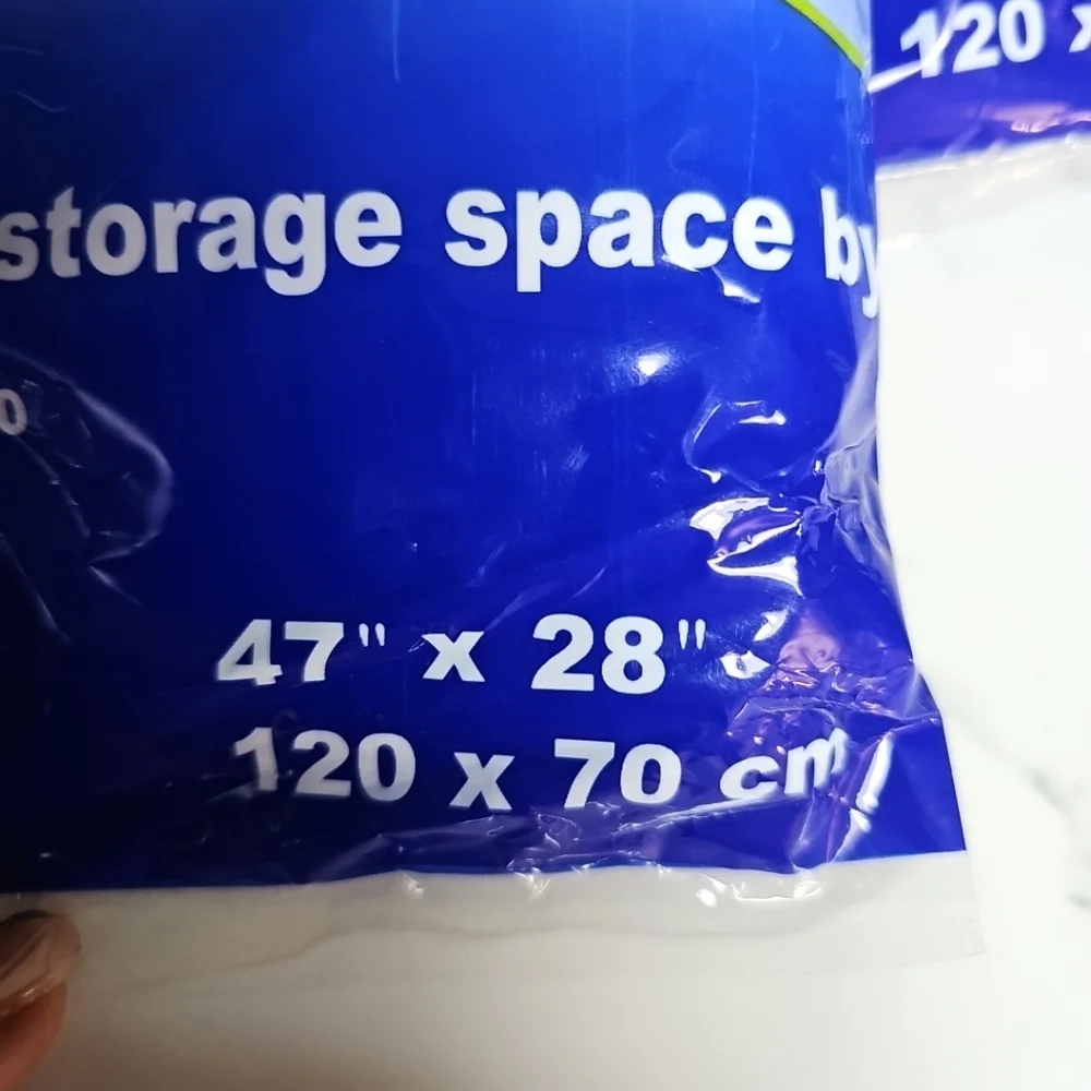 5 Hanging Vacuum Storage Bag, waterproof, reusable, Protect For mildew & Odors